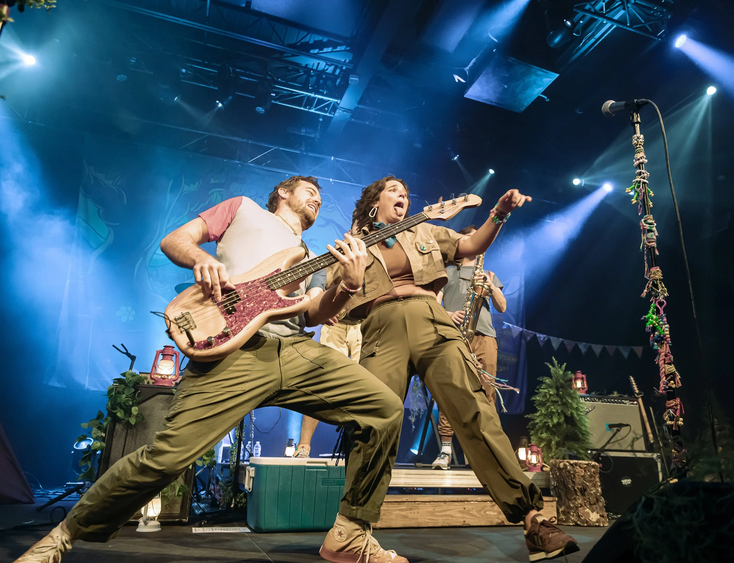 Sammy Rae and The Friends performing live on stage